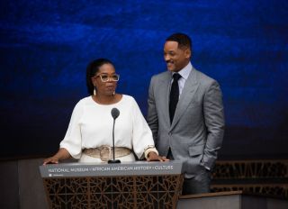 Winfrey & Smith At NMAAHC Opening