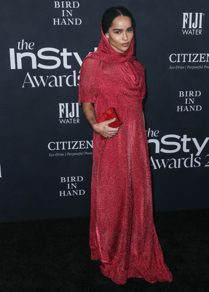 Zoe Kravitz attends the 6th Annual InStyle Awards 2021