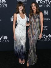 Kaia Gerber and Cindy Crawford attends the 6th Annual InStyle Awards 2021