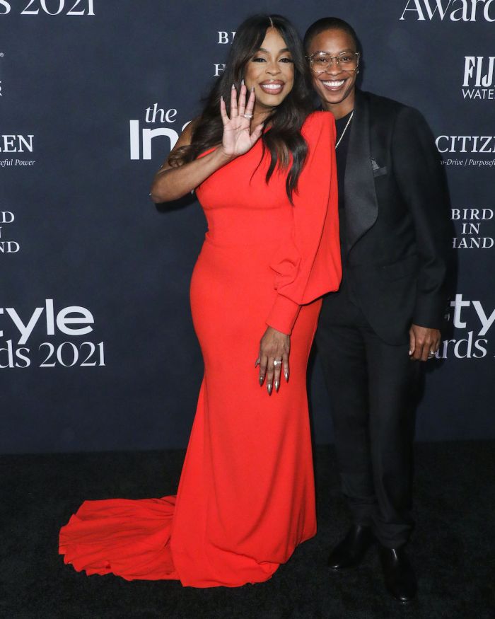 Niecy Nash and Jessica Betts attends the 6th Annual InStyle Awards 2021