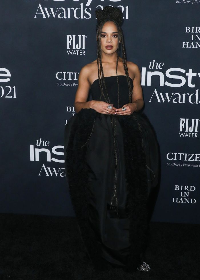 Tessa Thompson attends the 6th Annual InStyle Awards 2021