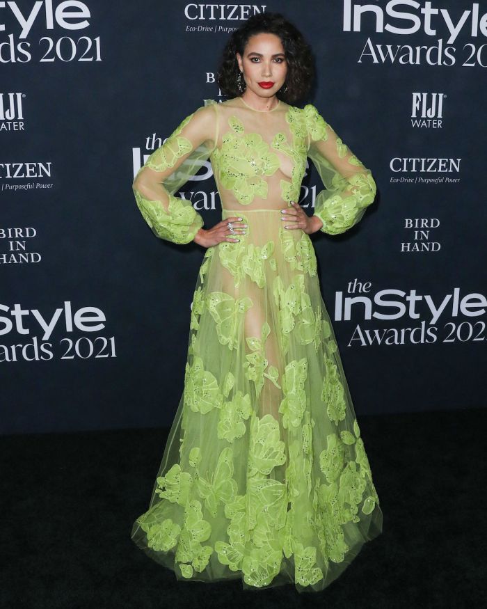 Jurnee Smollett attends the 6th Annual InStyle Awards 2021