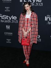 Alexandra Daddario attends the 6th Annual InStyle Awards 2021