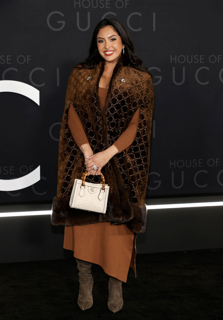 Savannah James, Vanessa & Natalia Bryant Shine At 'House Of Gucci' Premiere