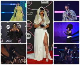 Cardi B had multiple wardrobe changes as host of the 2021 American Music Awards
