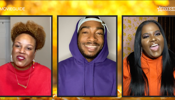 Bossip Movie Guide Holiday edition hosts Stephon Bishop, Courtney Bledsoe and Janeé Bolden
