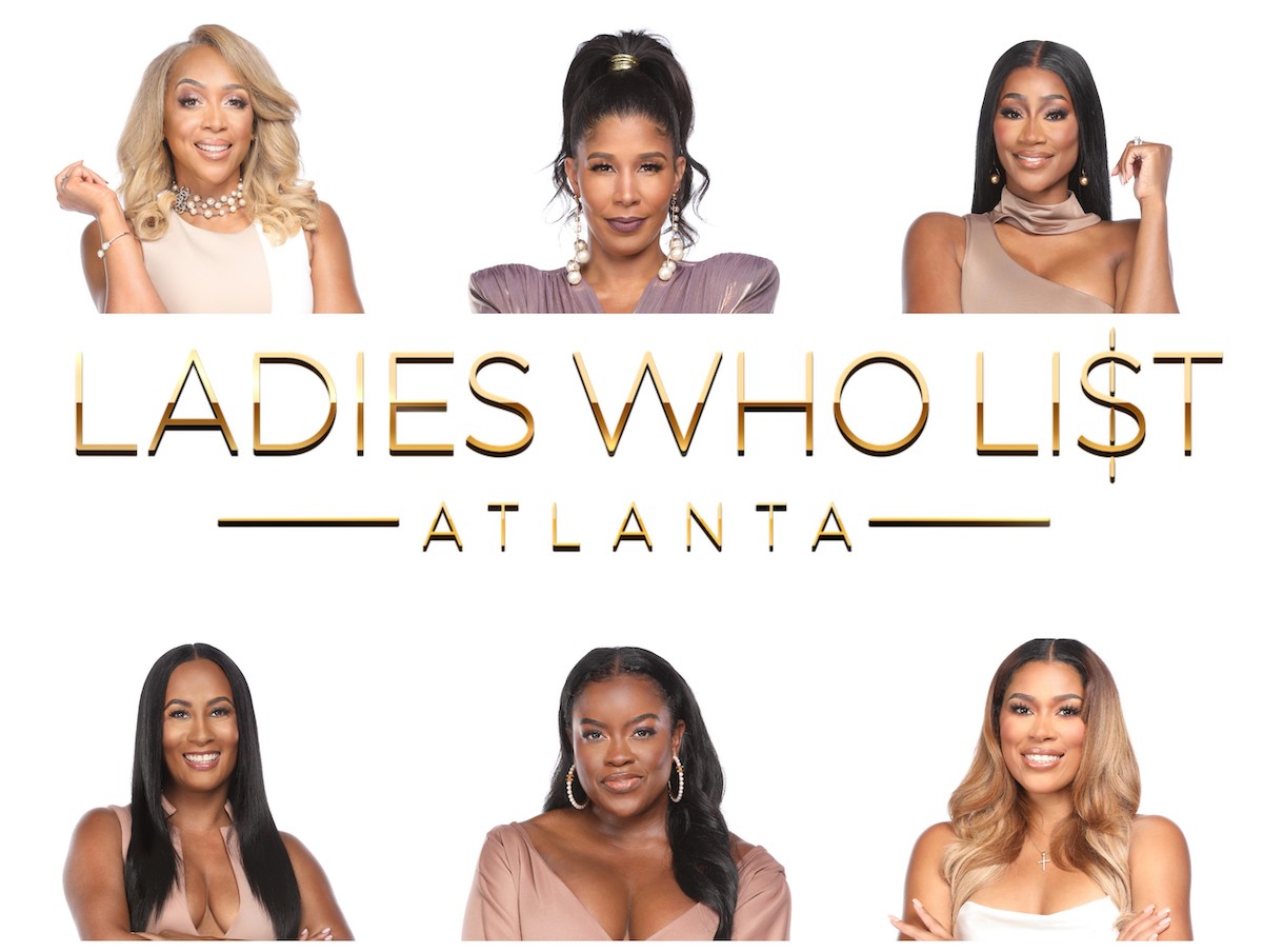 Ladies Who List key art, logo and cast photos