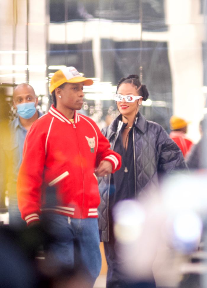 Rihanna and ASAP Rocky shop