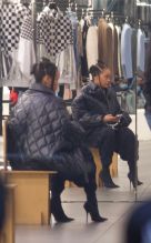 Rihanna and ASAP Rocky shop