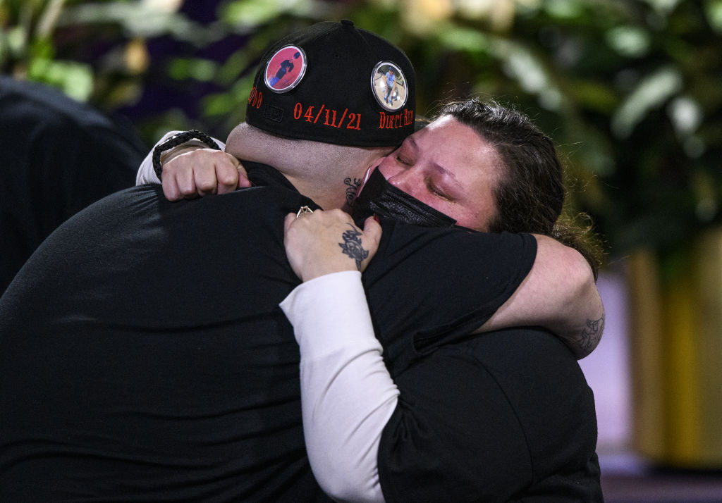 Public Viewing Held For Daunte Wright In Minneapolis