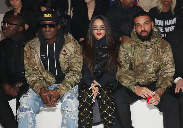 SPOTTED: Drake Wearing Louis Vuitton by Virgil & Nike – PAUSE Online