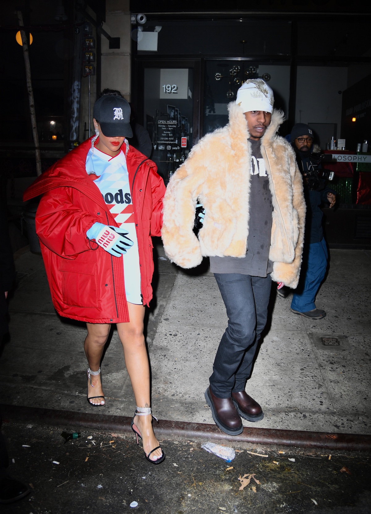 Rihanna and A$AP Rocky Heat Things During Miami Date Night