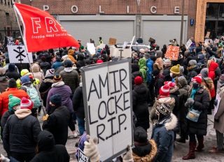 People Protest The Police Killing Of Amir Locke In Minneapolis