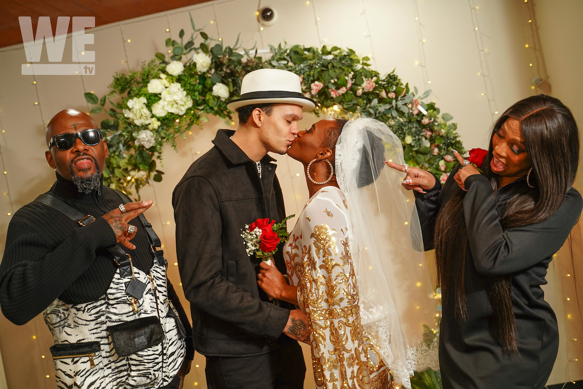 Egypt Criss wedding with Samuel Wright