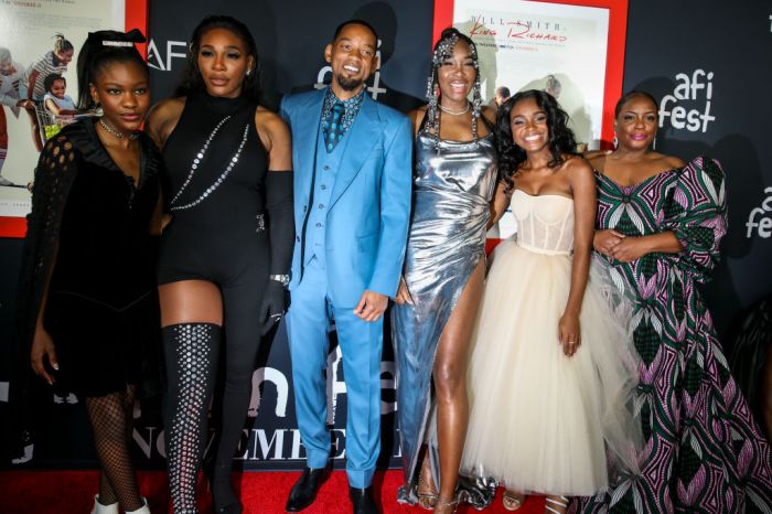 The AFI Fest premiere of King Richard, starring Will Smith, as Richard Williams, father of Venus and Serena Willaims, tennis champions