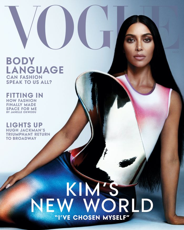 Kim Kardashian Vogue Cover and photos