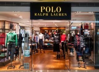 Entrance To Ralph Lauren Store in Singapore Shopping Mall