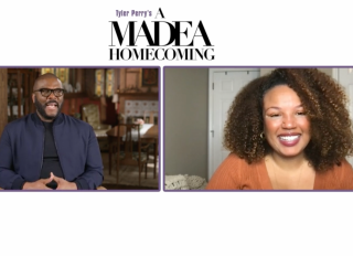 Tyler Perry interview with Janeé Bolden for "A Madea Homecoming"