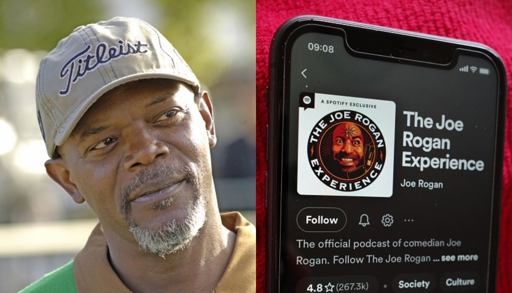 Joe Rogan Samuel L. Jackson