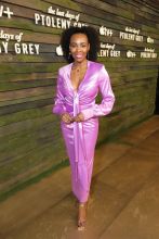 Tamberla Perry attends the series premiere of Apple Original limited series “The Last Days of Ptolemy Grey” at The Bruin in Los Angeles, CA, on March 7, 2022. “The Last Days of Ptolemy Grey” premieres on Friday, March 11, 2022 on Apple TV+.