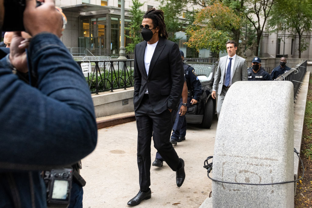 Celebrity Sightings In New York City - October 29, 2021