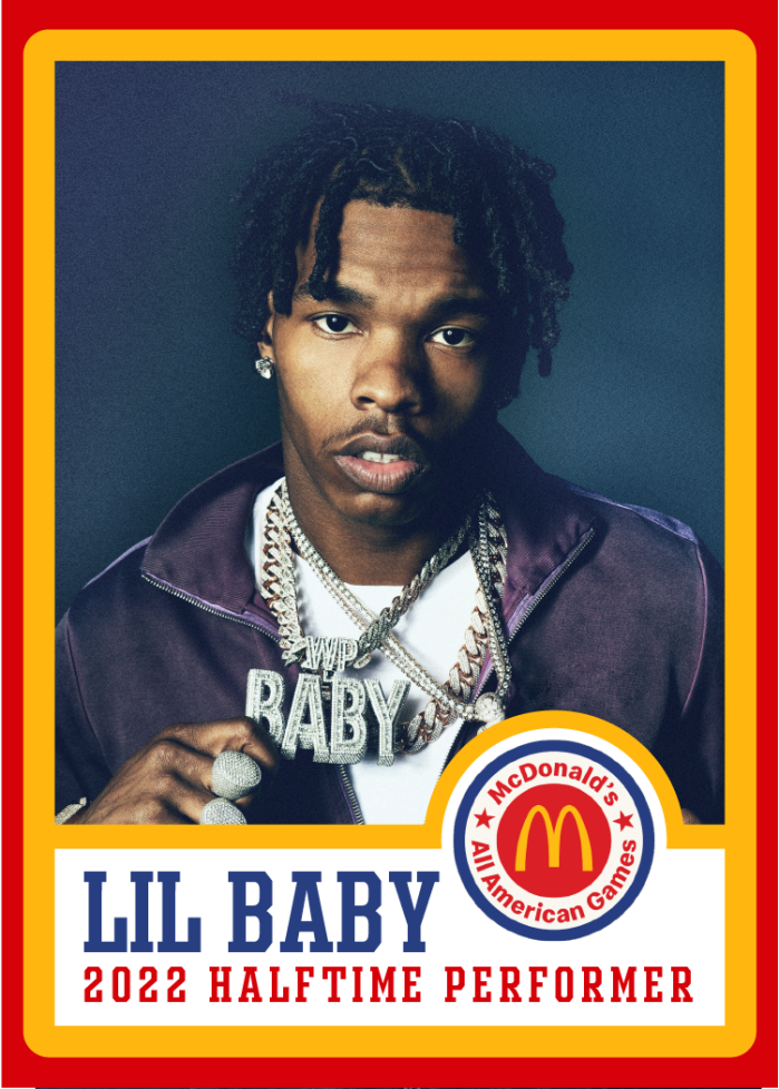 Lil Baby x 2022 McDonald's All American game assets