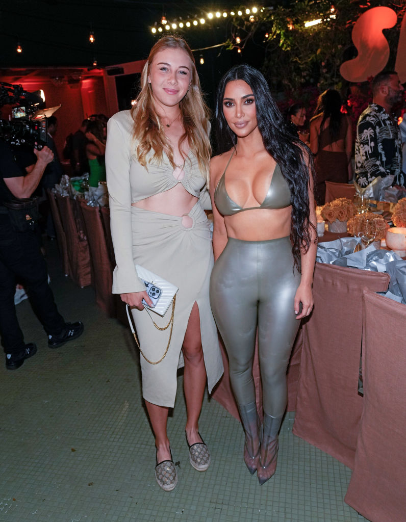 Kim Kardashian visits the SKIMS SWIM Miami pop-up shop on Saturday, News  Photo - Getty Images