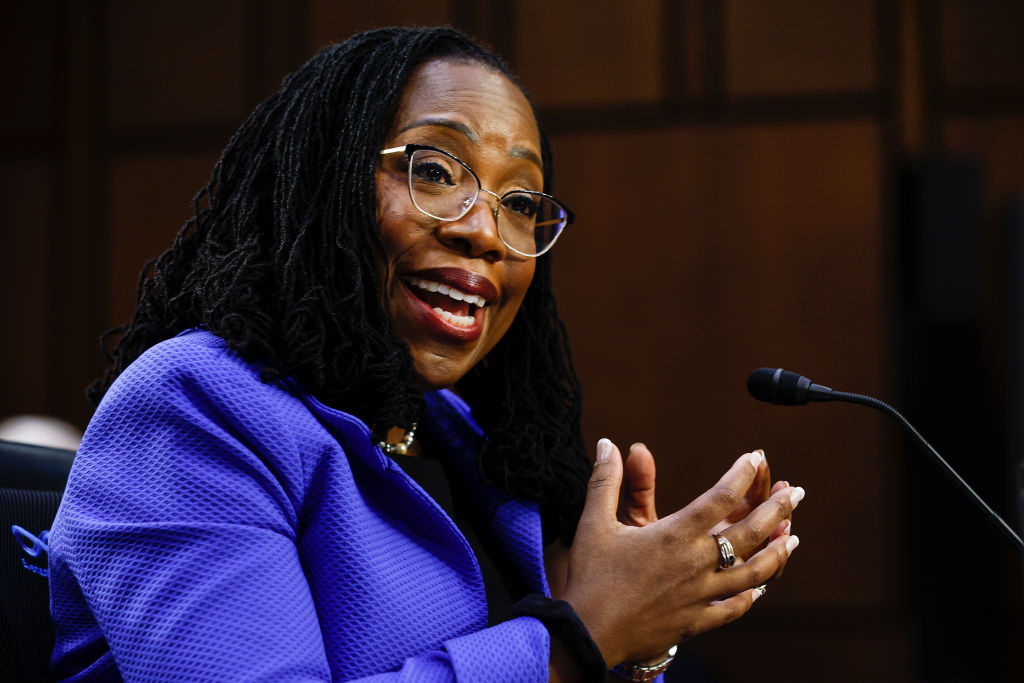 Senate Holds Supreme Court Confirmation Hearings For Ketanji Brown Jackson