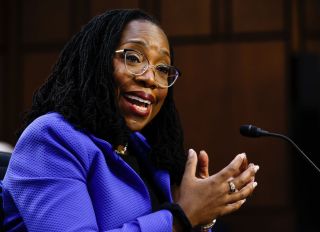 Senate Holds Supreme Court Confirmation Hearings For Ketanji Brown Jackson