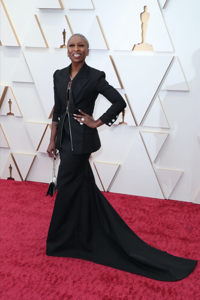 Cynthia Erivo at The OSCARS red carpet arrivals