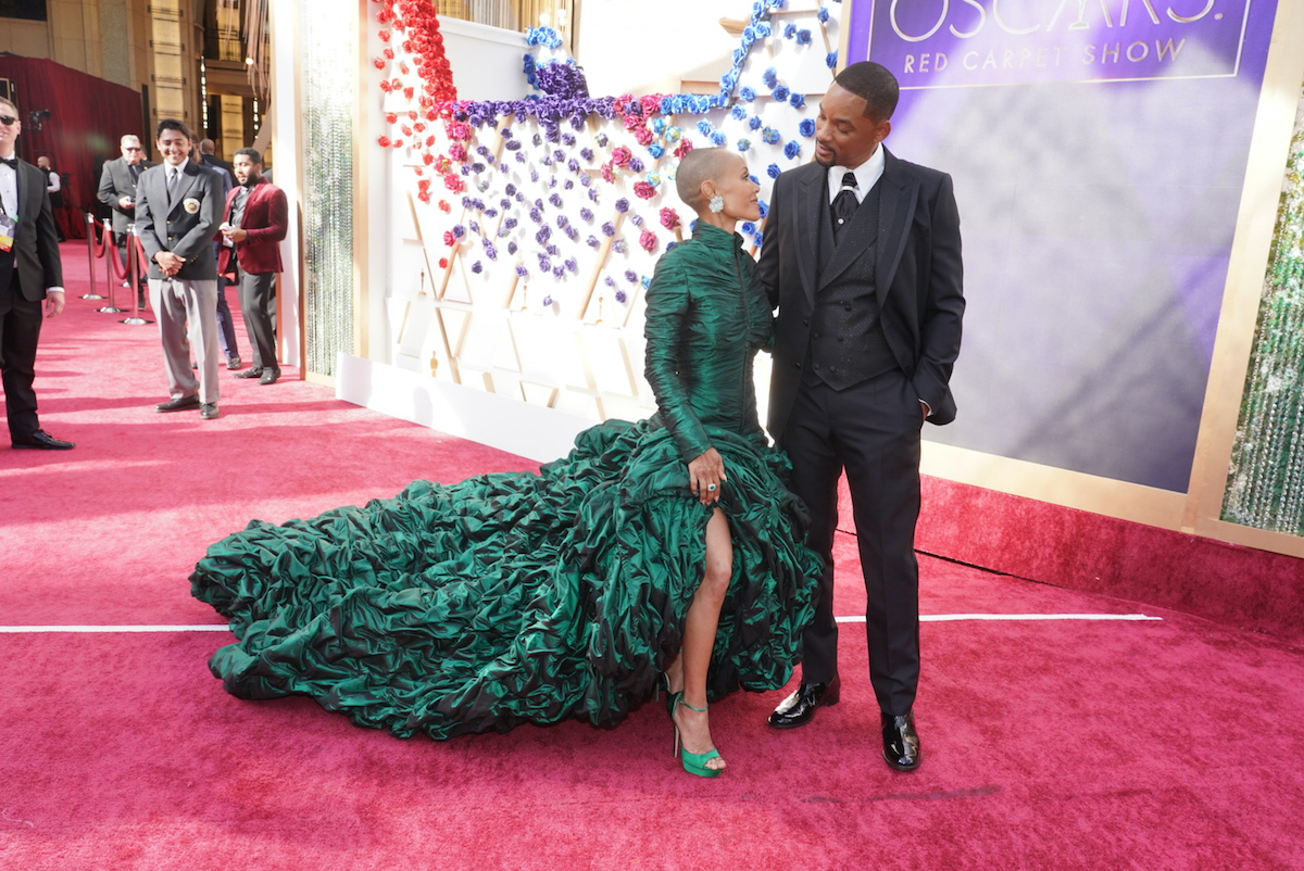 Jada Pinkett Smith and Will Smith The OSCARS red carpet arrivals