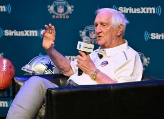 SiriusXM Presents A Town Hall With Pro Football Of Fame Inductee Gil Brandt In Canton, Ohio, Hosted By Drew Pearson