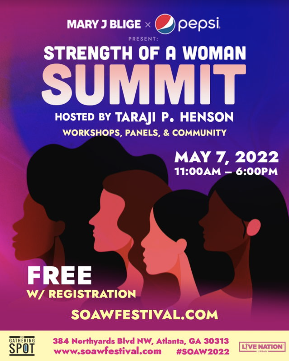 Taraji P. Henson To Host Mary J. Blige's 'Strength Of A Woman Summit'