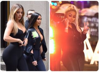 Khloe Kardashian Kim Kardashian NYC May 2016, Blac Chyna