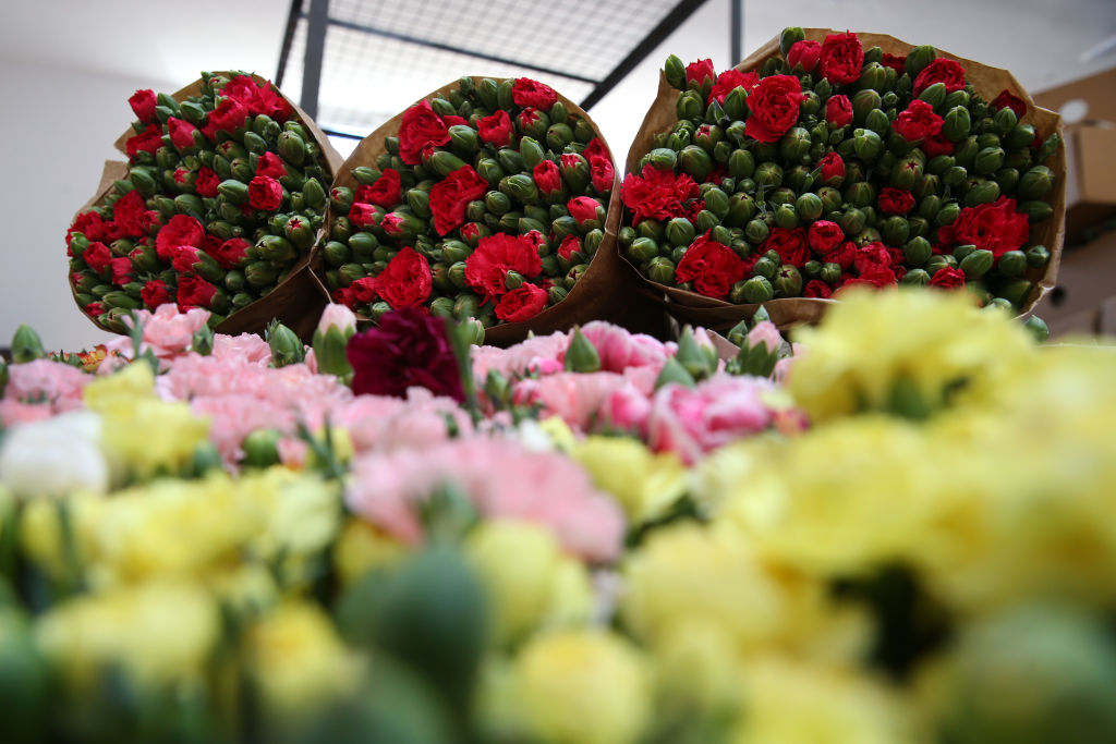 Mothers' Day preparations in Antalya