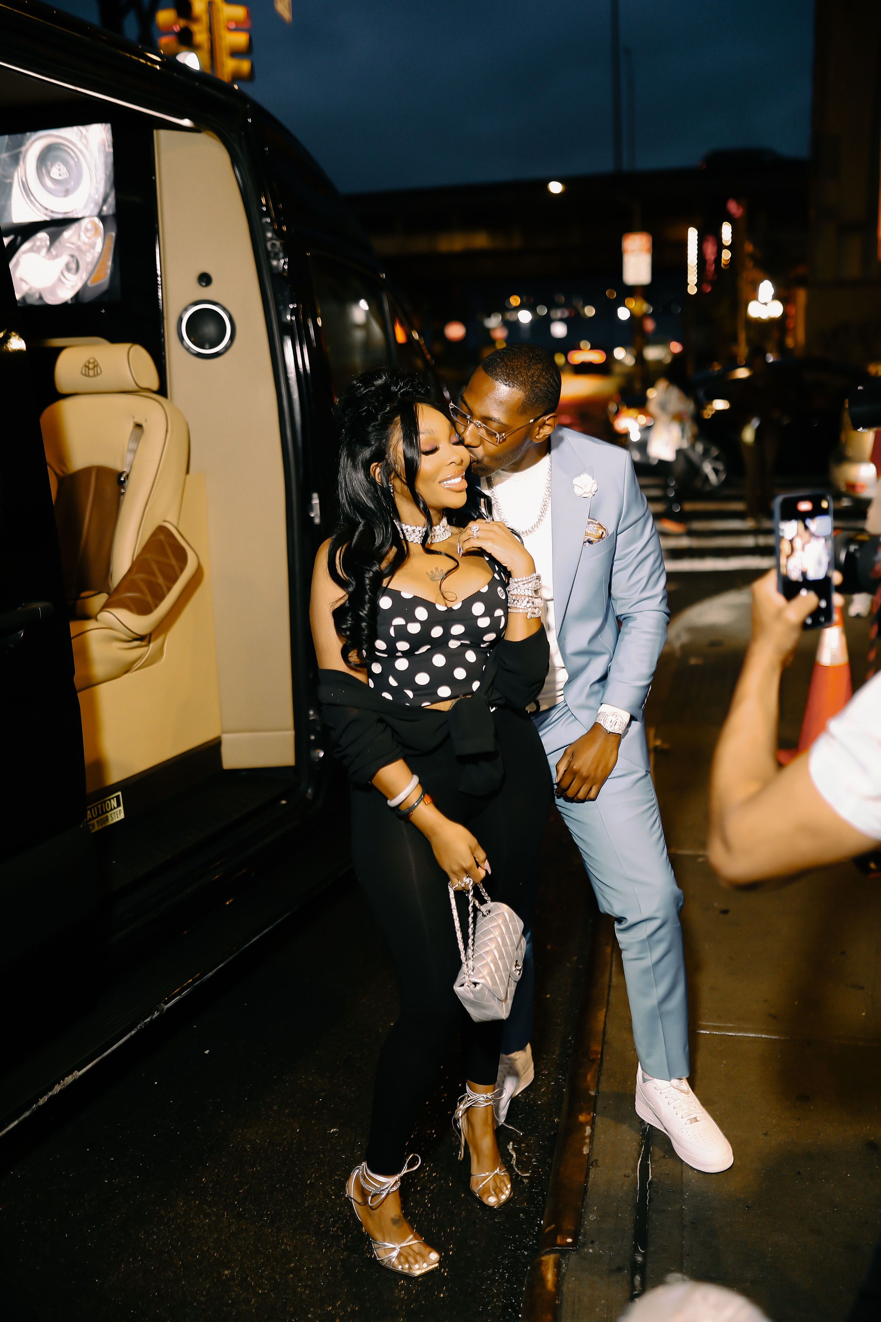 LHHATL Couple Sierra Gates And Eric Whitehead Celebrate Their Engagement At Harlem Hot Spot