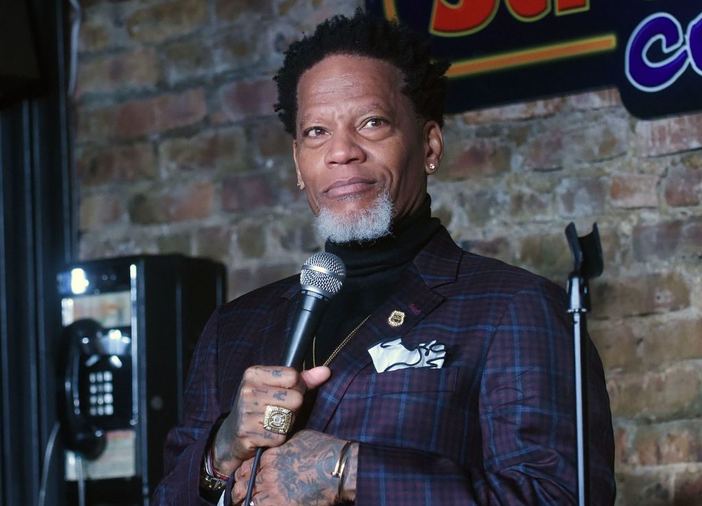 D.L. Hughley Performs At The Stress Factory Comedy Club