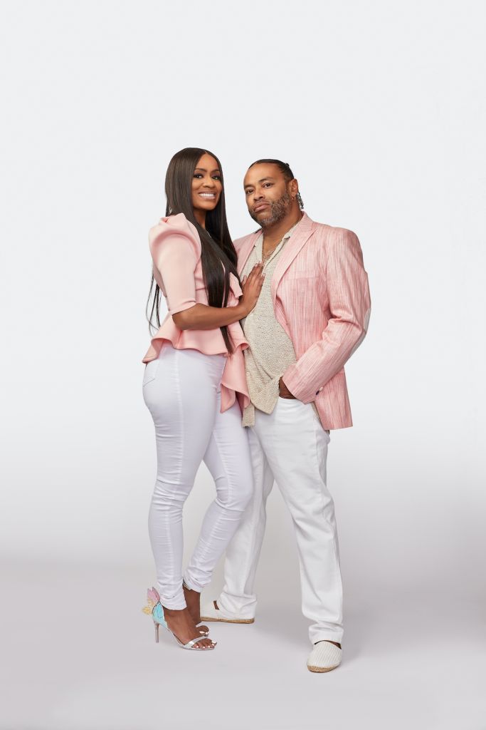 Sophia O. Williams and husband Belle Collective Cast Photos