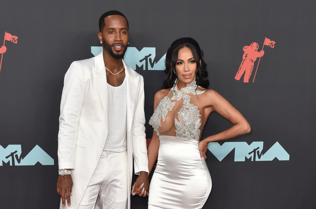 Straaaaaait Pillow-Talking Predator? Erica Mena Leaks Safaree’s Two-Timing Texts In IG Beef With His Alleged Girlfriend, Accuses Him Of Preying On A Minor