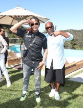 L.A.Reid 66th birthday party