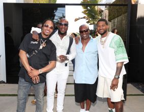 L.A.Reid 66th birthday party