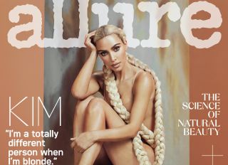 Kim Kardashian August Allure Cover