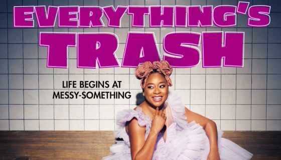"Everything's Trash" key art and cast photos