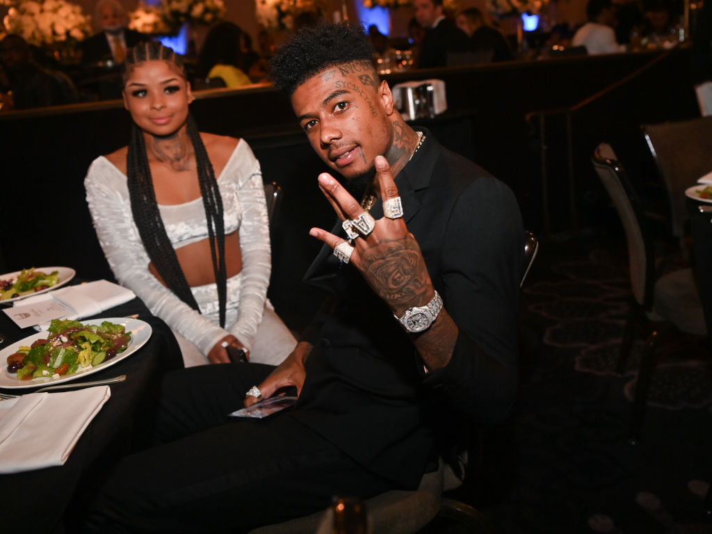 Chrisean Rock And Blueface Back Together As She Shares 7th Tattoo Of The  Rapper On Her Body  TheGossipScoopcom