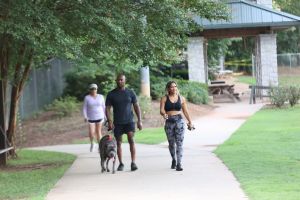 Sheree Whitfield and Martell Holt