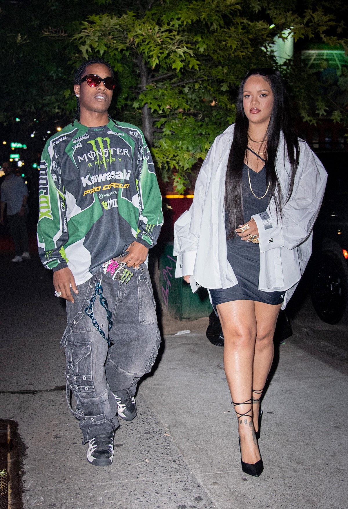 Rihanna and ASAP Rocky Dinner in NYC