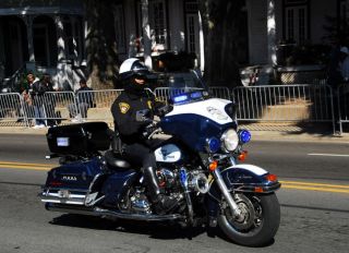 Police man, Mobile, Alabama, United States of America, North America