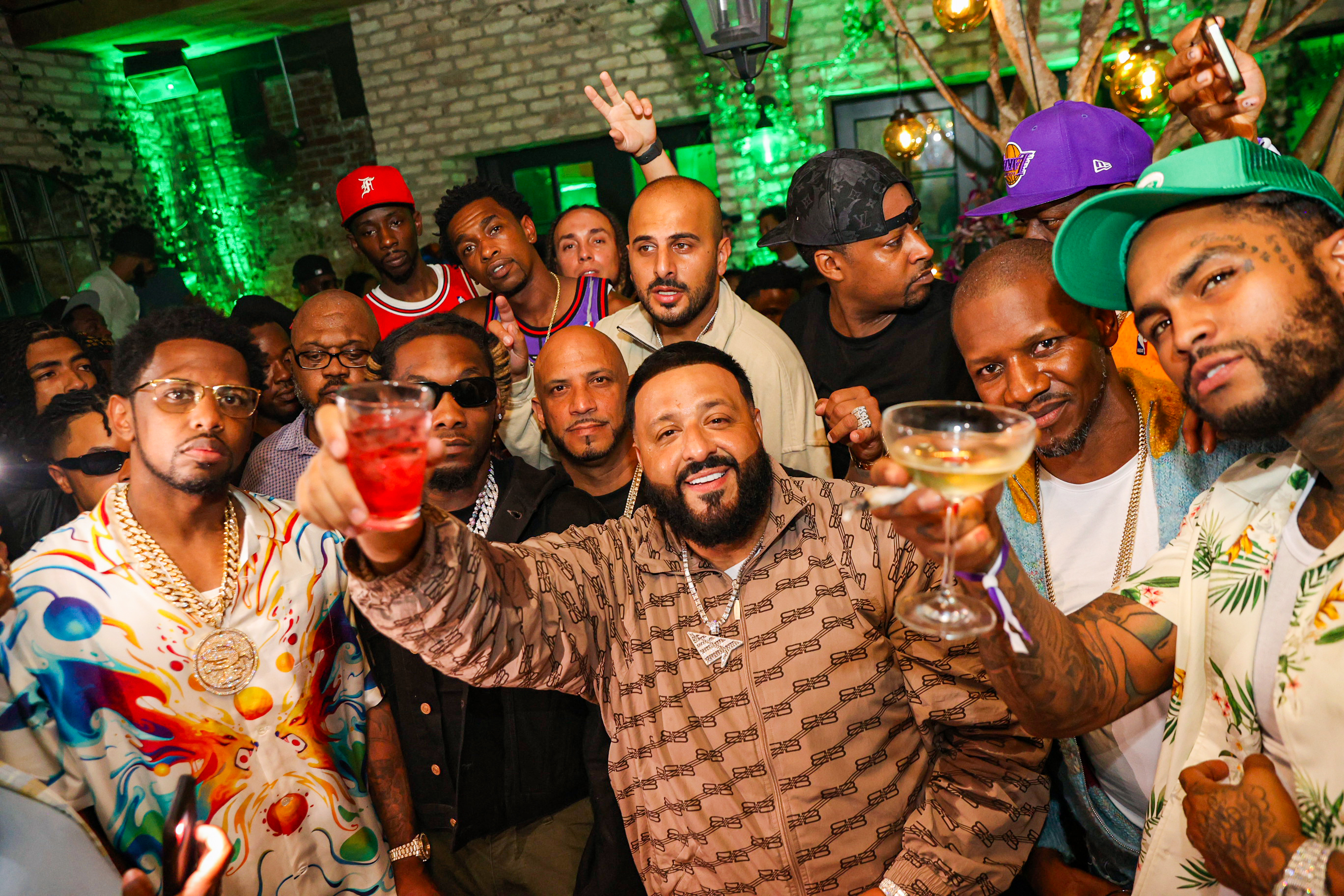 Offset, Fabolous & More Attend DJ Khaled's 'God Did' Party