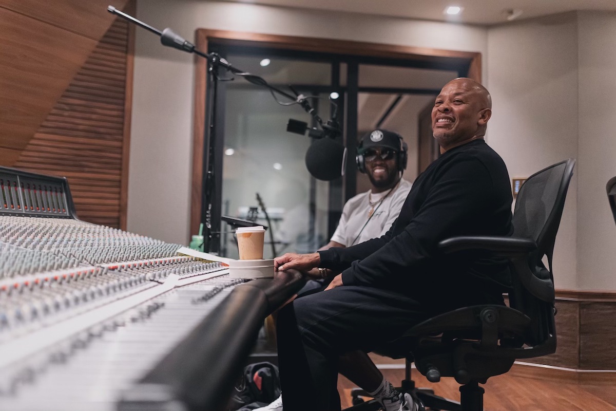 Diddy And Dr. Dre Have Historic Studio Session