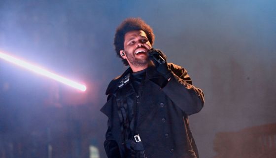 The Weeknd Performs At Mercedes-Benz Stadium